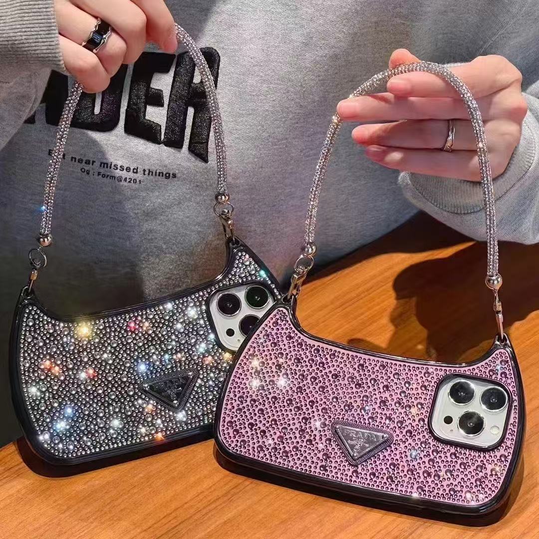 Чехол для мобильного телефона, чехол для наушников, плойка, заколка, косметичка, обработка и кастомизация с алмазной отделкой