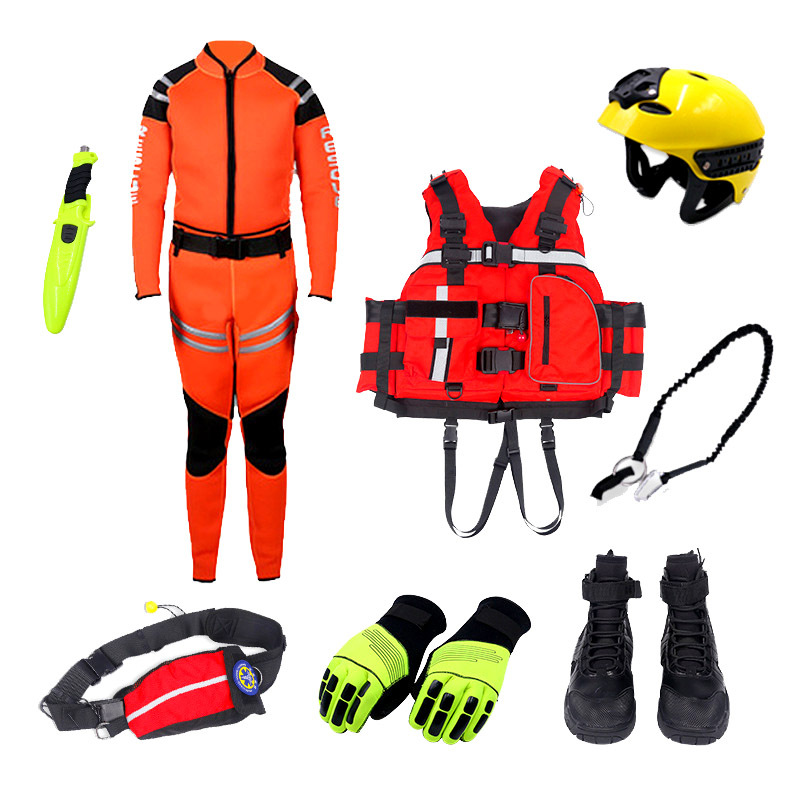 Emergency flood control high comfort waterproof rescue equipment using NBR buoyancy foam buoyancy about 153N