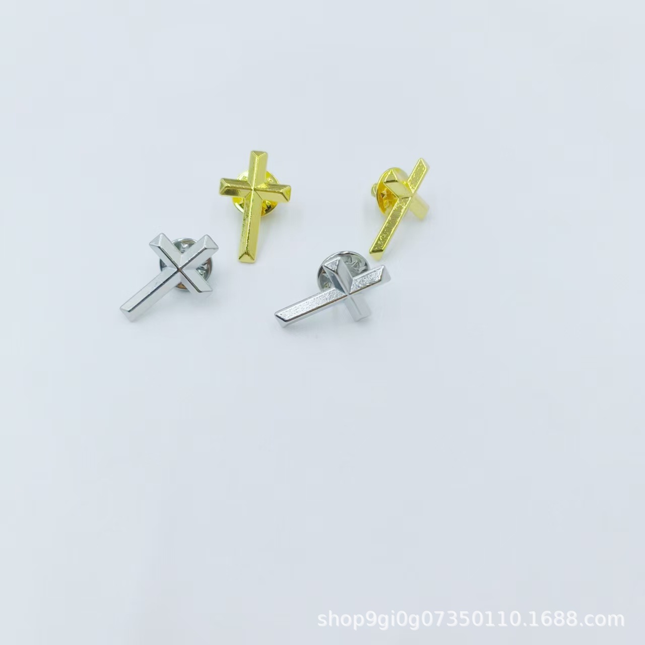 Брошь из блестящего сплава, персонализированный значок