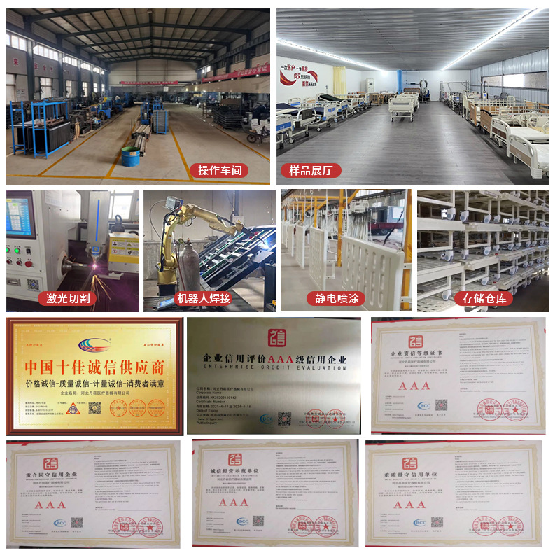 Nursing Bed Home Multi-functional Hospital Special Lifting Bed for the Elderly Paralysis Bed Medical Bed