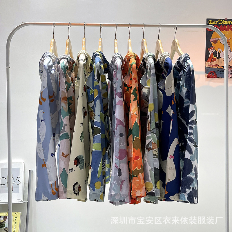 2025 New Arrival Beach Pants Men's Fashion Printed Shorts Loose Casual Beach Pants Outdoor Water Sports Pants