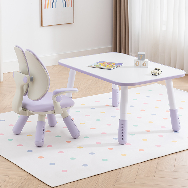 Nancy Kidsren's Double Back Sofa Chair Baby Small Chair Adjustable Rotating Armrest Double Backrest Reading and Learning Chair