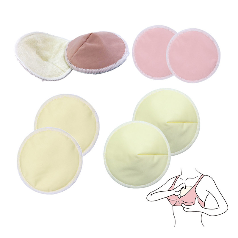 Three-layer bamboo fiber waterproof breathable three-dimensional breast pad explosion bowl-shaped breast pad washable spot direct supply