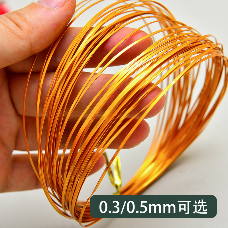 High quality gold silk handmade diy cloisonne enamel painting base plate cloisonne handicraft material bag flat silk sand painting special