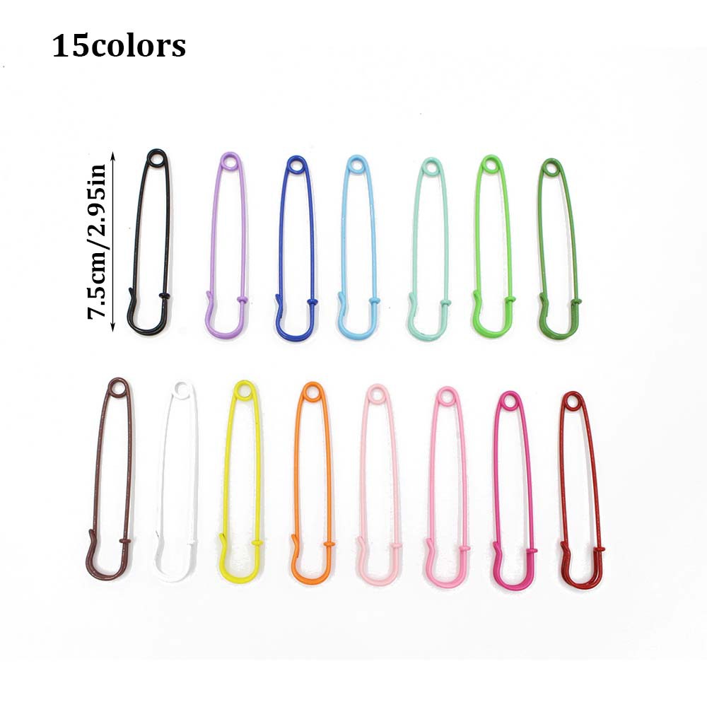 Новая стальная проволока, 75мм, ювелирная булавка, фиксирующая булавка для одежды