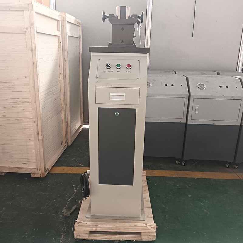 Double Knife Impact Drawing Machine Charpy Impact Test Sample Notch Inner Drawing Machine Steel Plate Sample Preparation