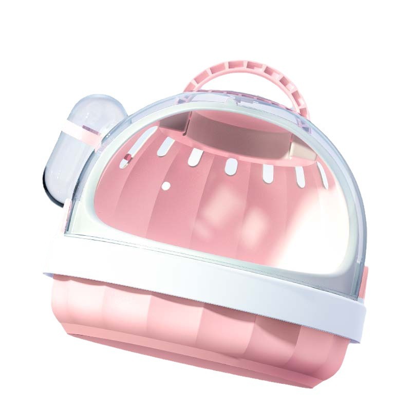 Hamster cage outdoor cage portable outdoor cage honey kangaroo Flower Branch mouse Golden Bear panoramic outdoor bag small pet supplies