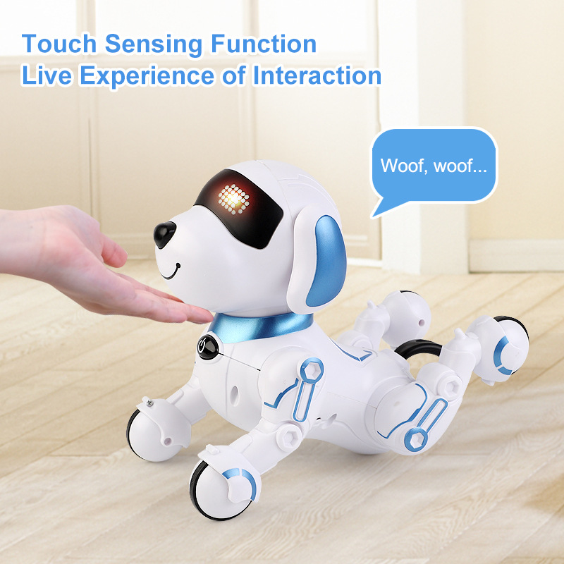 Intelligent robot dog toy programming technology handstand music dancing children remote control electric toy dog children's toy