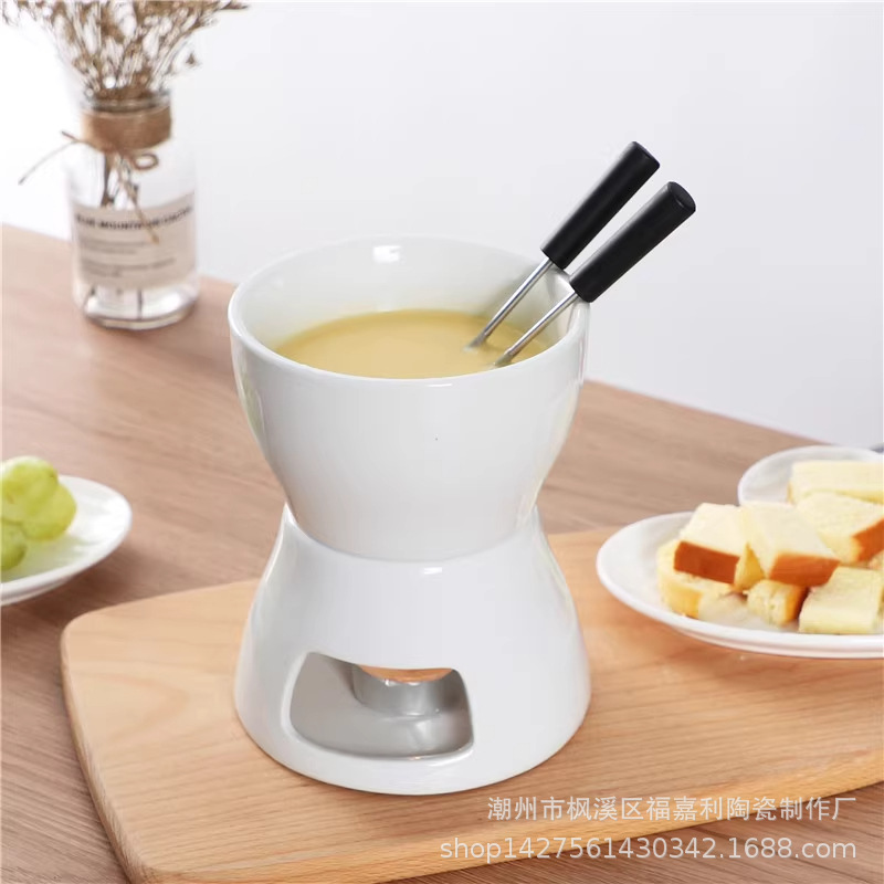 Кросс-бодрящий свечной обогреватель, для фондю, керамический