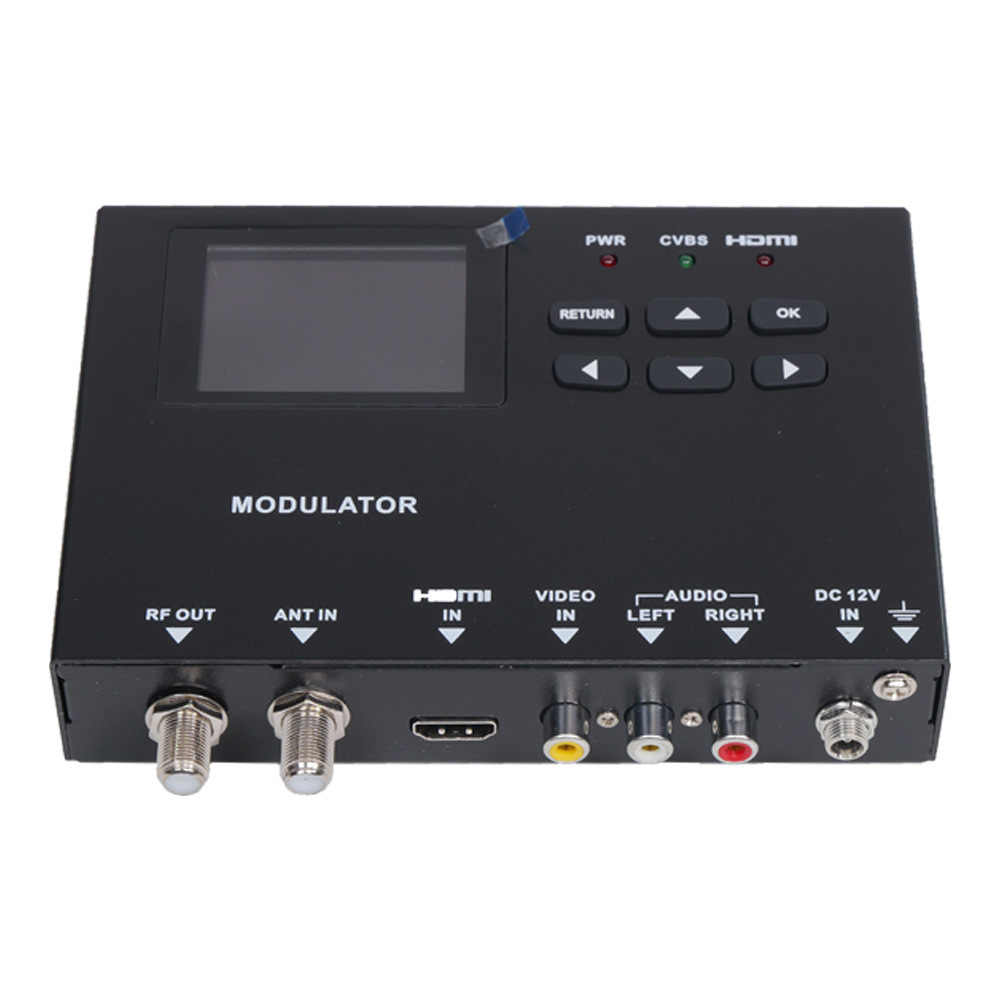 Single-Channel Hd Modulator HDMI Input Rf Output Dtmb/Dvbc/Dvbt/Atsc Hotel Tv System