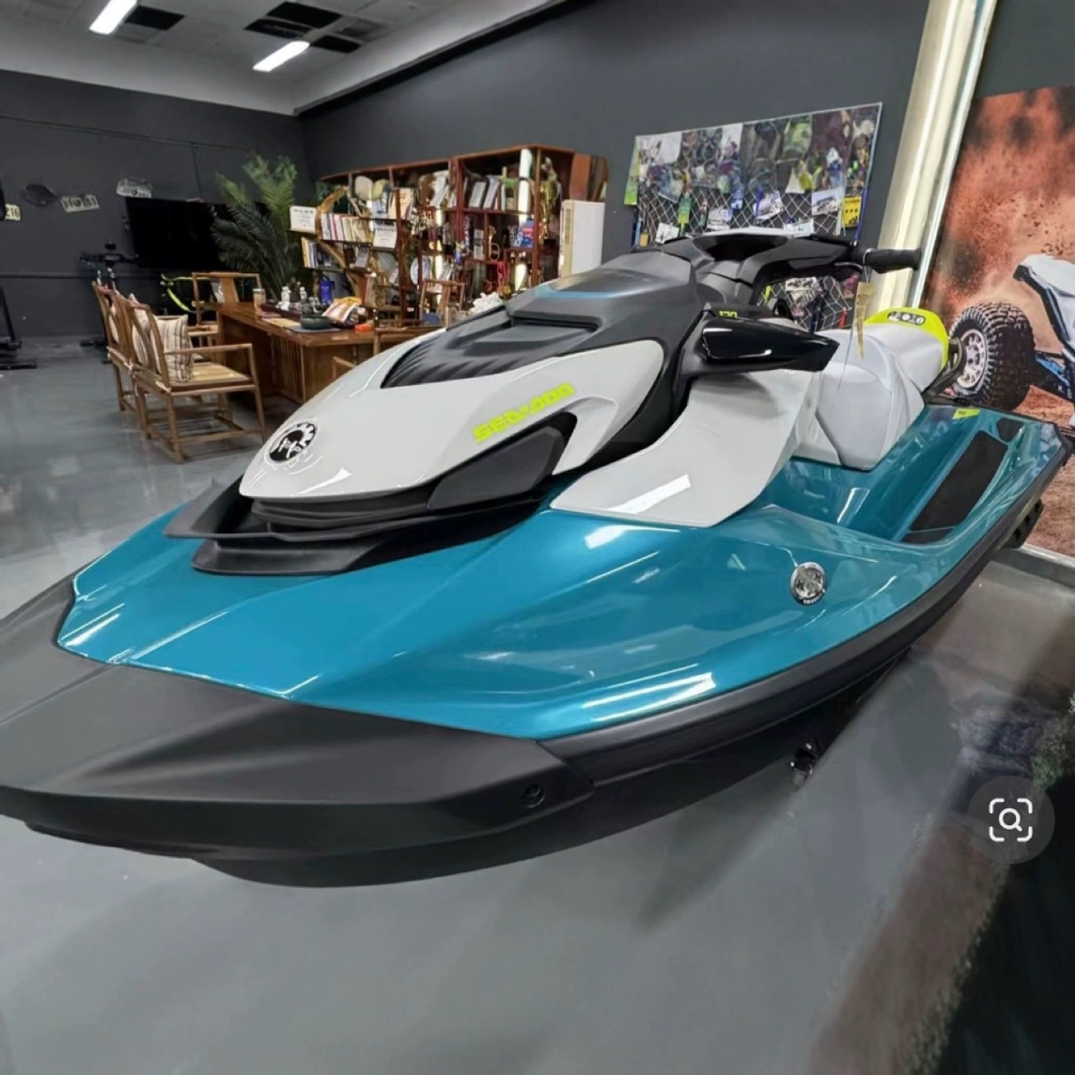 Arctic Sky 2024Brp Bombardier All-Purpose Boat Gti Se170 Water Motorcycle Adult Luxury Boat