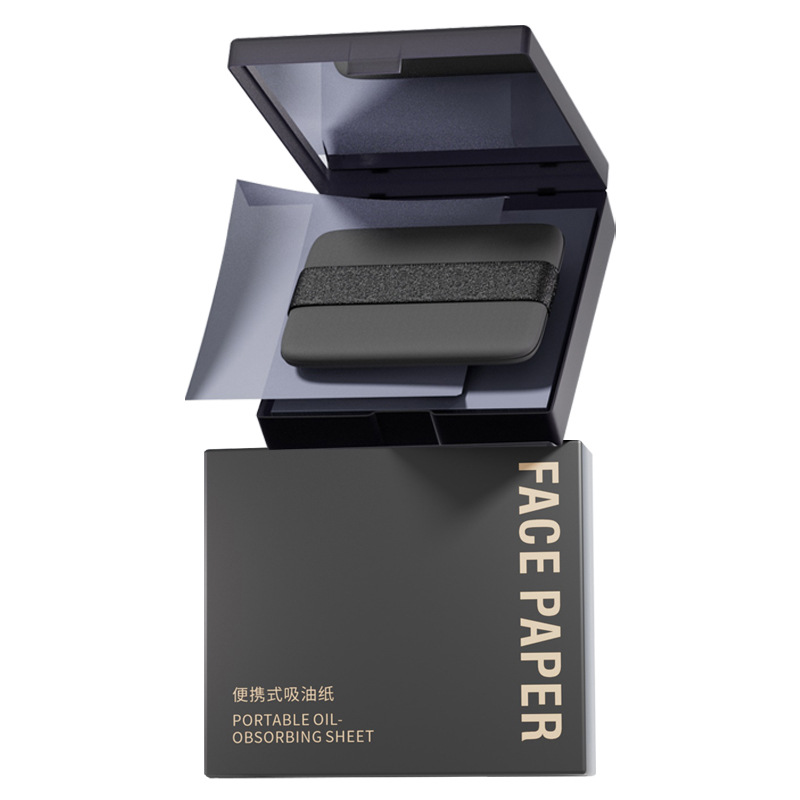 Double-Sided Adhesive Self-Adhesive Paper Facial Oil-Absorbing Paper Powder Puff Facial Oil-Absorbing Paper Adhesive Tape Female N Times Strong Stickiness