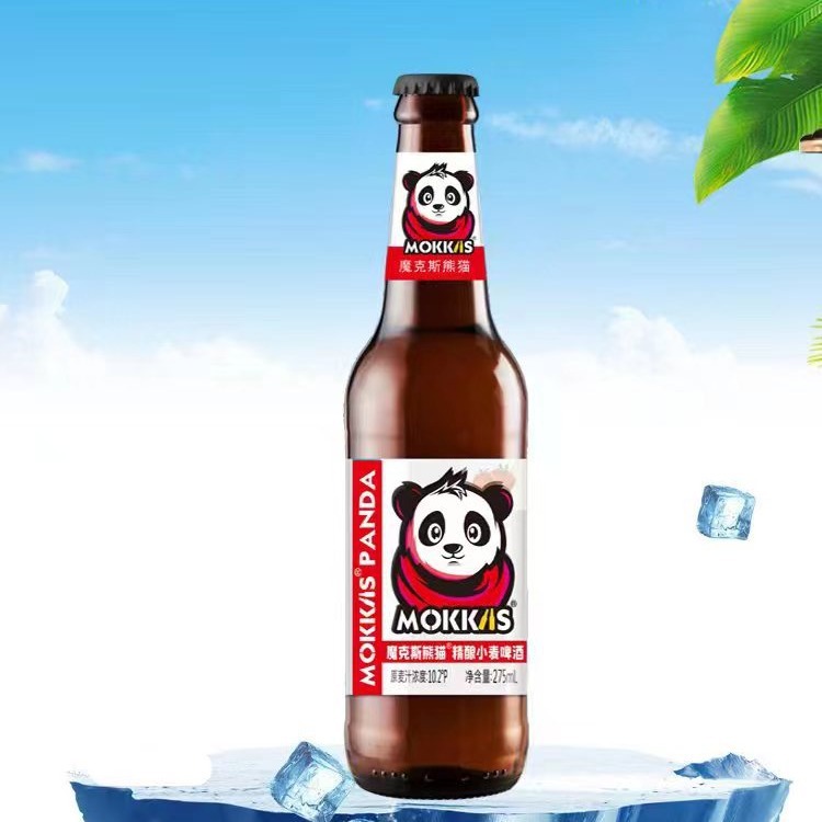 MOX beer factory wholesale panda brewed beer night bar KTV275ml × 24 bottles