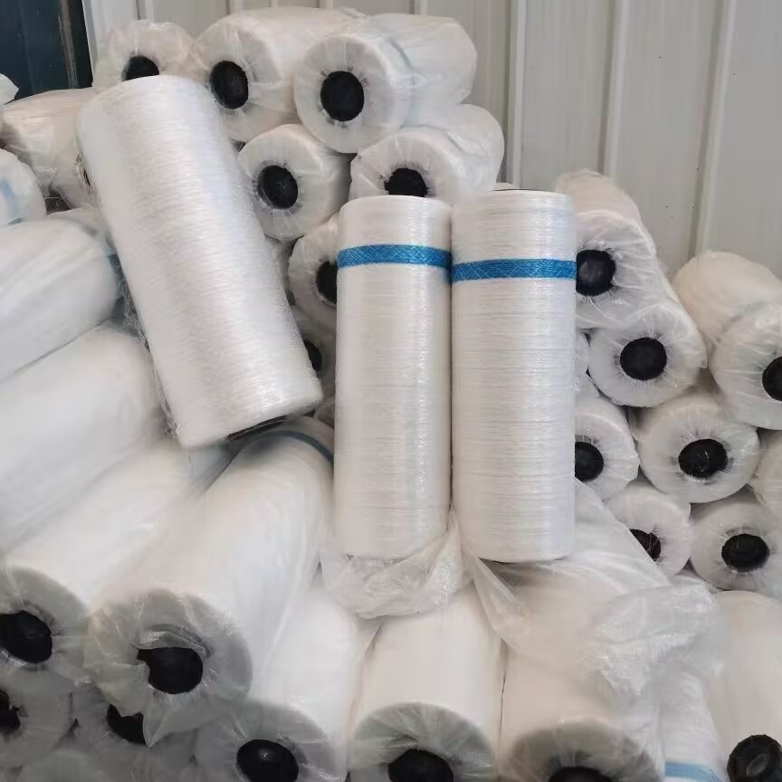 New Straw Pasture Baler Straw Tying Net Elastic Agricultural Plant Packaging White Bundling Wrapping Net Tray Net