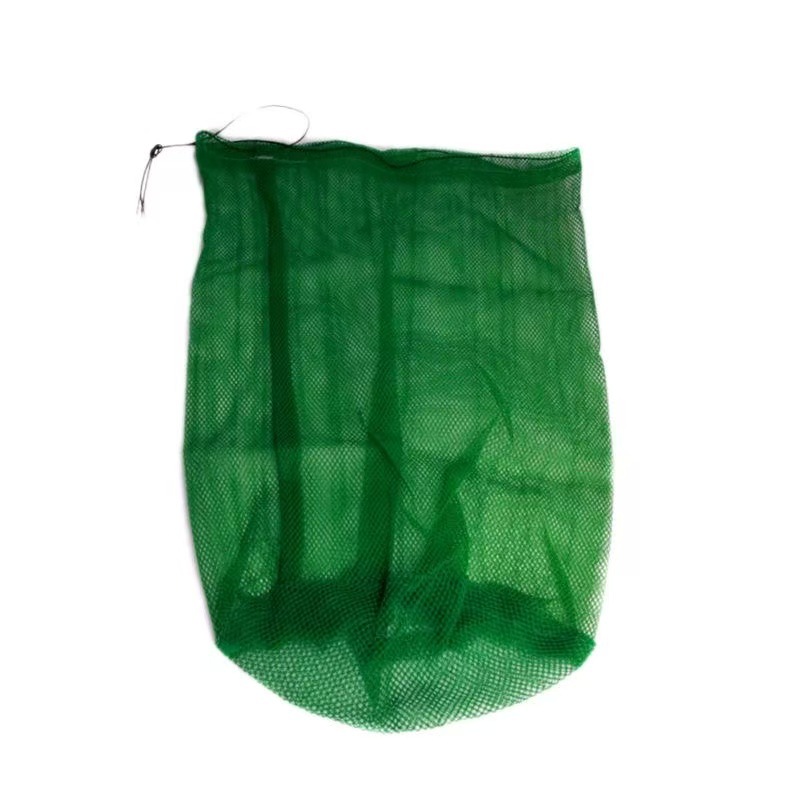 Factory Direct Sales Dense Mesh Pull-Mouth Knotless Mesh Bag Fish Mesh Bag Fish Protection Net Bag Bagged Fishing Net Bagged Fish Bag Fishing Bag