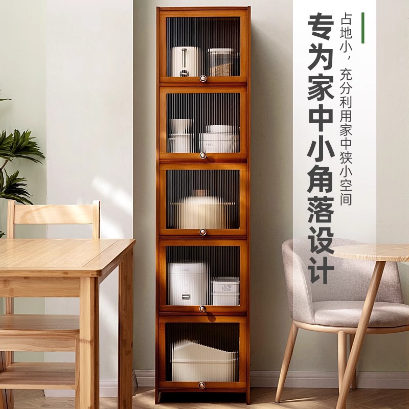 Household Kitchen Sideboard Cabinet Cabinet Side Cabinet Tea Cabinet Living Room Wall Storage Cabinet Multifunctional Tea Side Cabinet Cupboard
