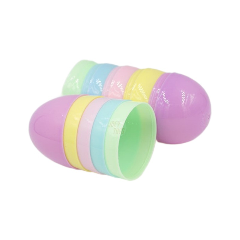 42x 60mm Oval Gashapon Small Egg Shape Gashapon Children's Handmade Easter Egg Toy Ball Wholesale