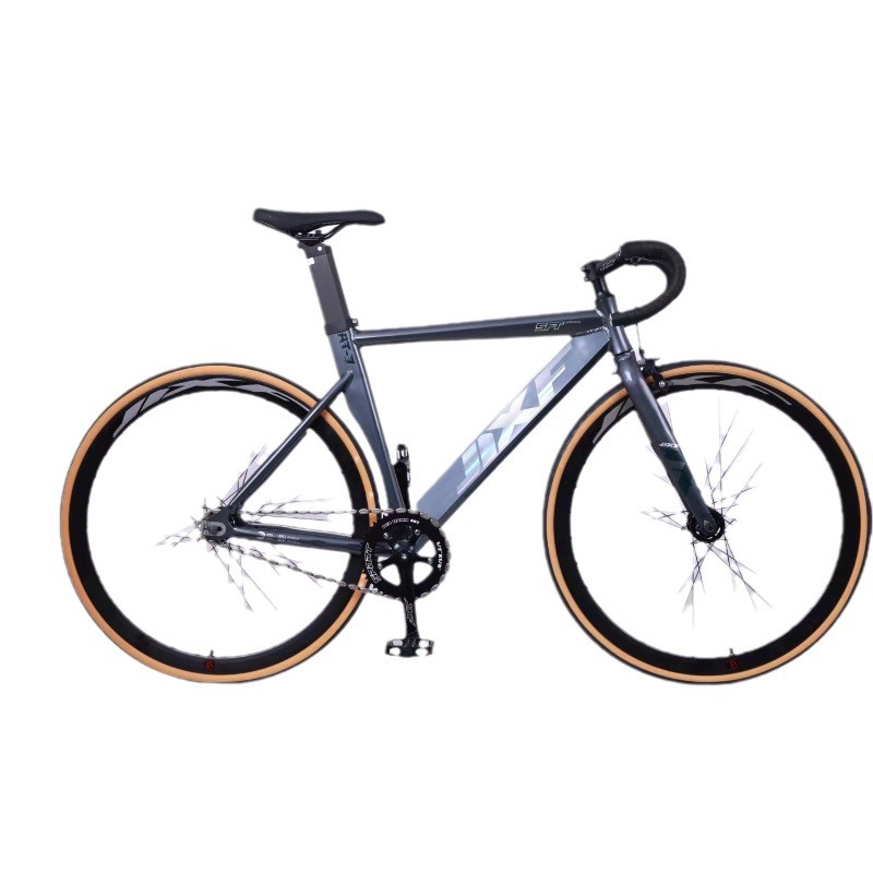 Adult Dead-fly Bicycle 700-28c Aluminum Alloy Dead-speed Car Popular Men's and Women's Cycling Road Bike Racing Bicycle