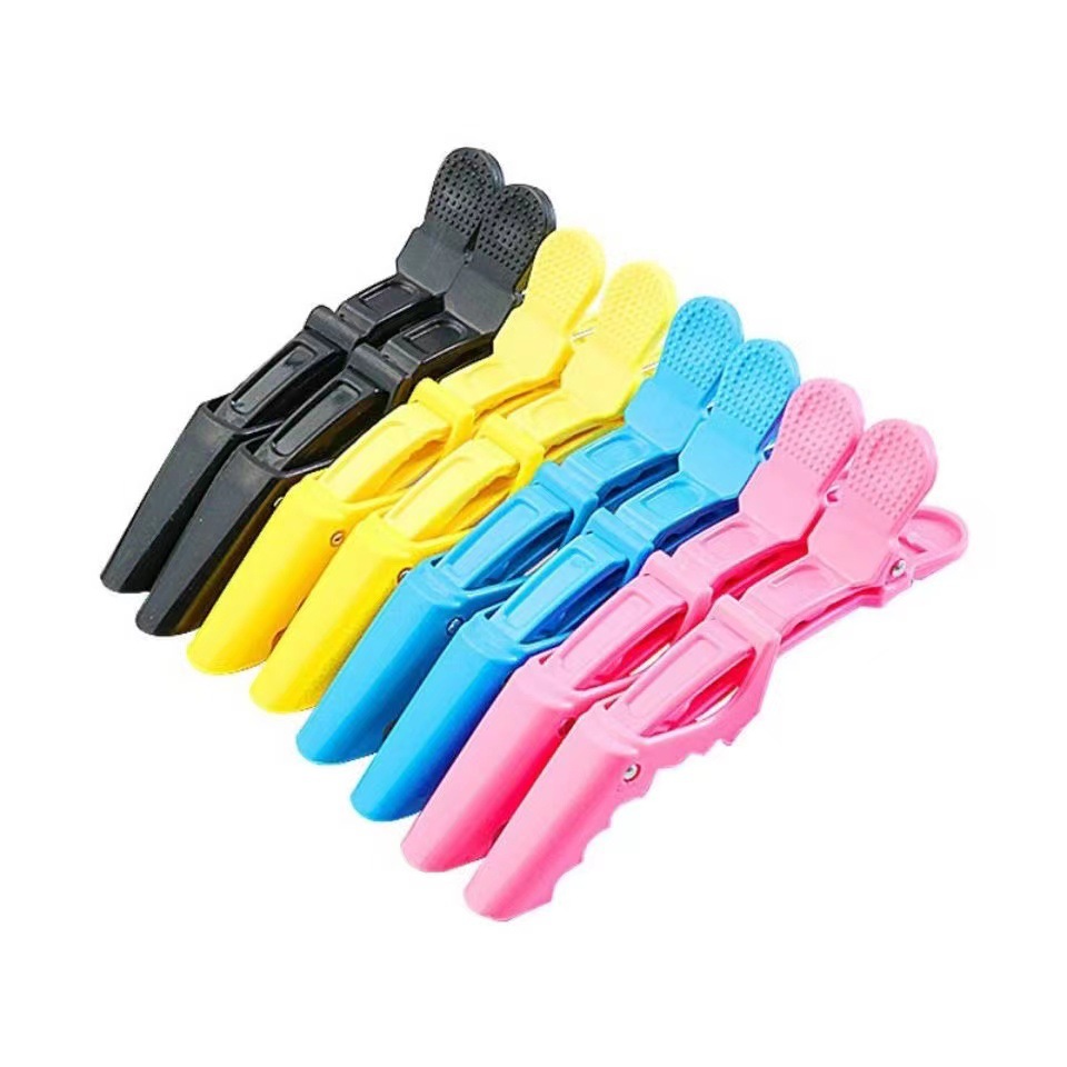 Alligator clip hair wholesale hair clip hair salon hot hair styling positioning partition big barber shop duckbill clip