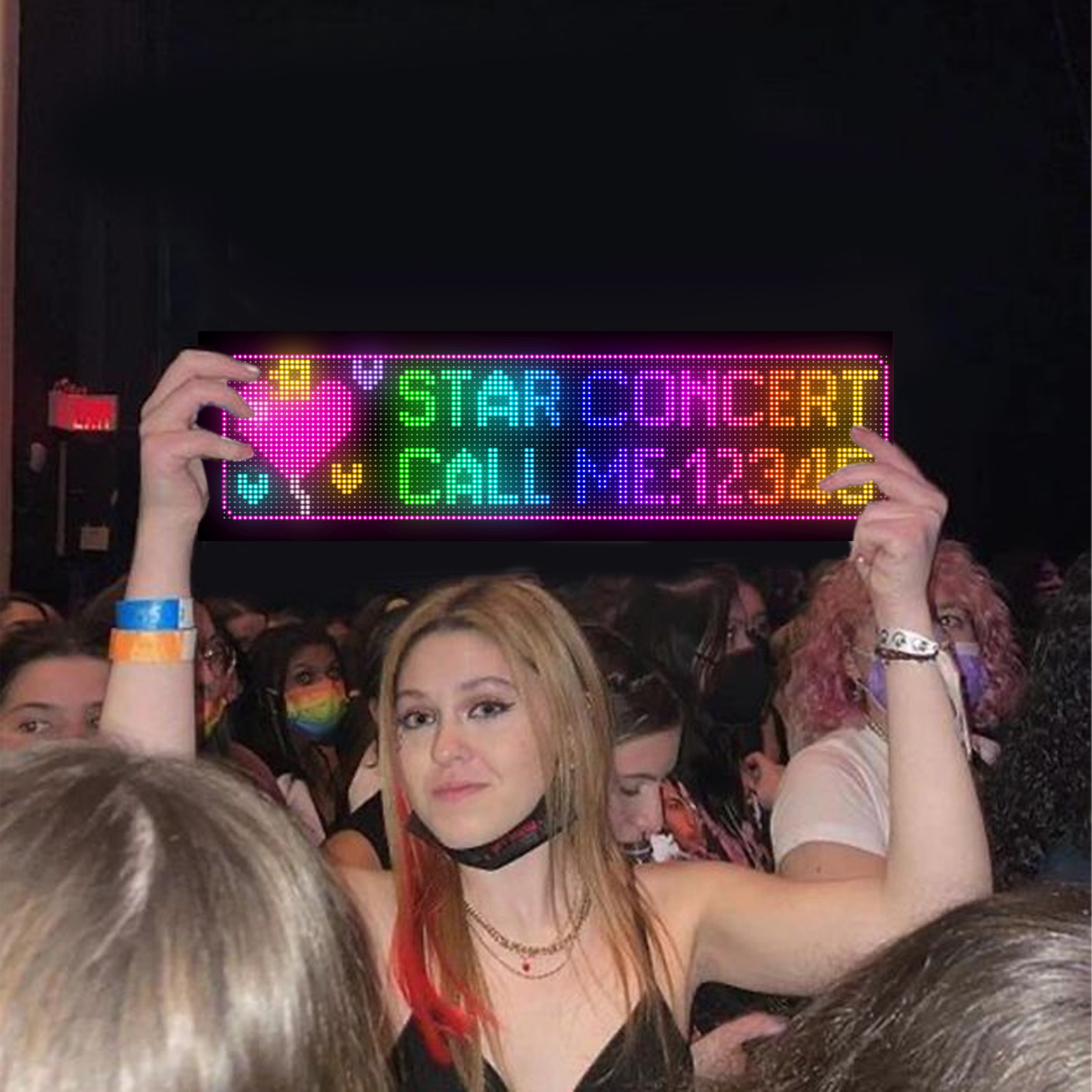 Led Flexible Screen Soft Screen Full Color Led Display Advertising with Screen Door Smart Car Sticker Good Caiyang Manufacturer