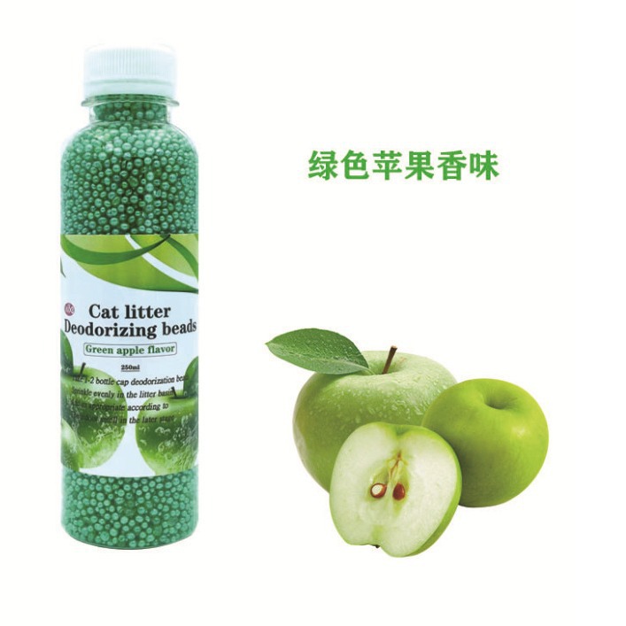 Manufacturer Wholesale Cat Litter Deodorizing Beads Cat Supplies Cat Litter Companion Fragrance Beads Bottled Activated Carbon Deodorizing Granules