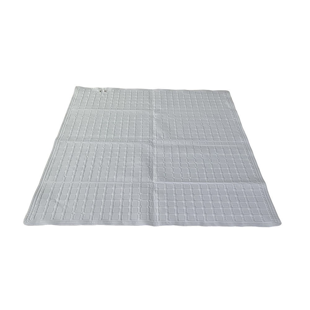 In stock supply PVC fitted nylon cloth constant temperature water mattress cold and warm water circulation water mattress water heating blanket