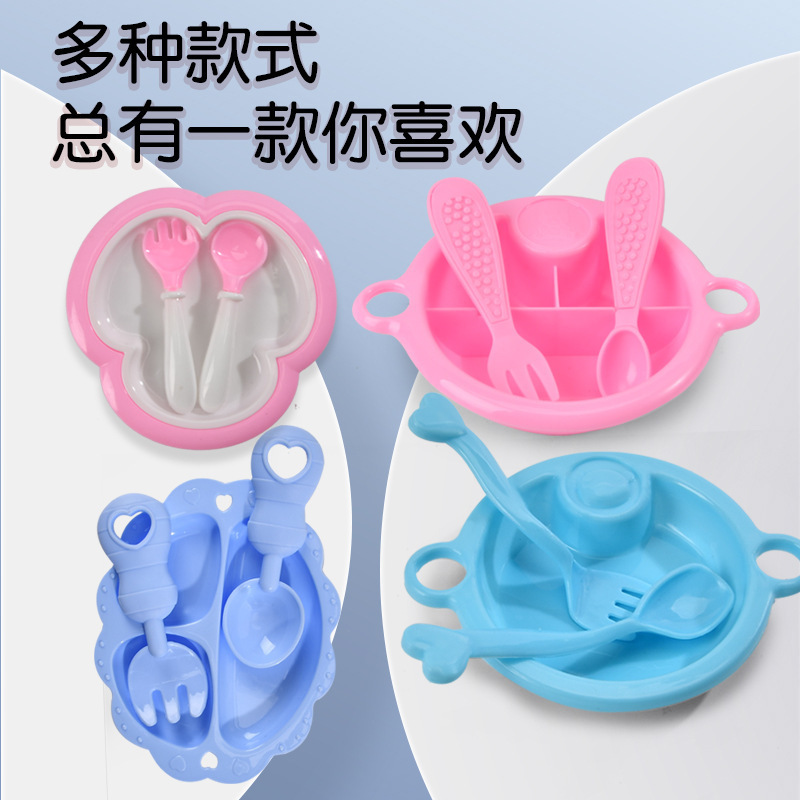 Cross-border Miniature Scene Doll Accessories Mini Simulation Play-house Toy Small Dinner Plate Spoon Ornaments Small Tableware