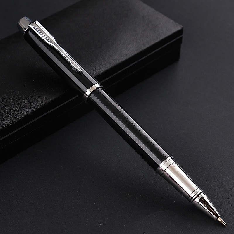 Metal Signature Baozhu Pen Company Business Office Gift Pen School Students Use Gel Pen to Support logo Production