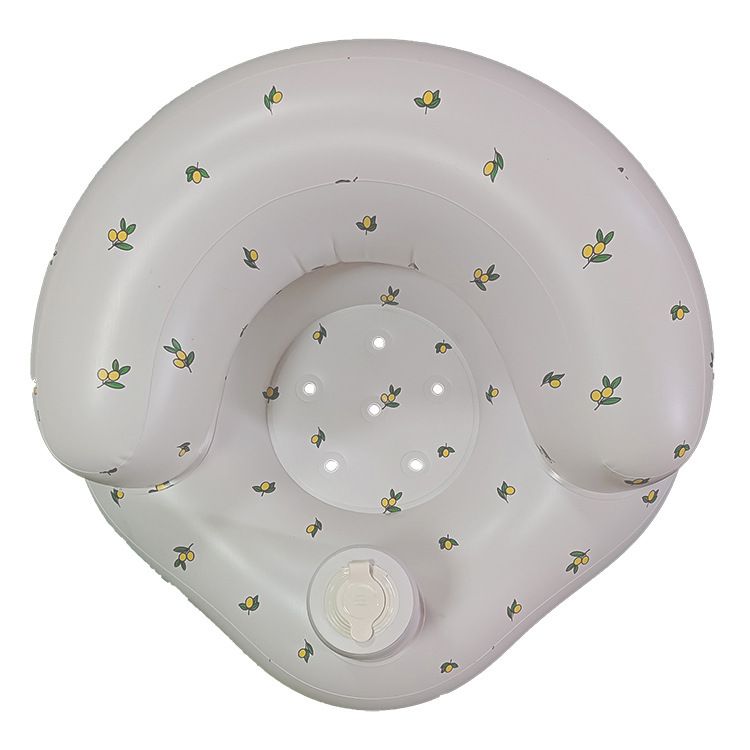 Cross-border Infant Educational Toys Foldable Portable PVC Children's Inflatable School Chair Bath Stool Baby Dining Chair Sand