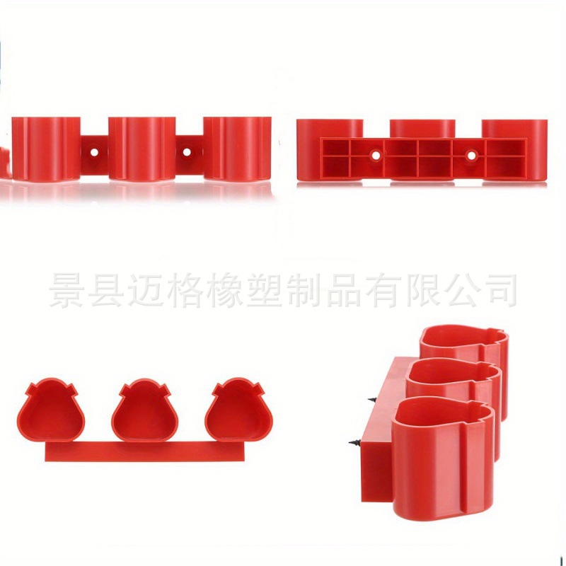 Suitable for Makita Bosch Milwaukee 12V10.8v Vertical Insertion Battery Triple Storage Rack