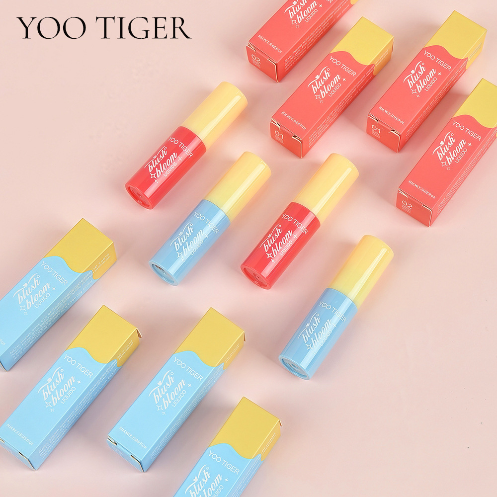 [Export/Cross-Border Yoo Tiger Only] Naturally Saturated Long-Lasting Brightening and Moisturizing Blush Liquid 9107