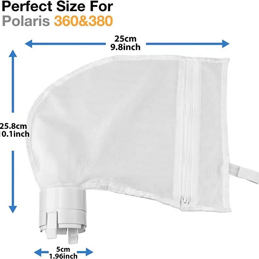 Cross-border Polaris swimming pool robot filter cleaning bag is suitable for 360 380 replacement parts can be sold on a commission basis.