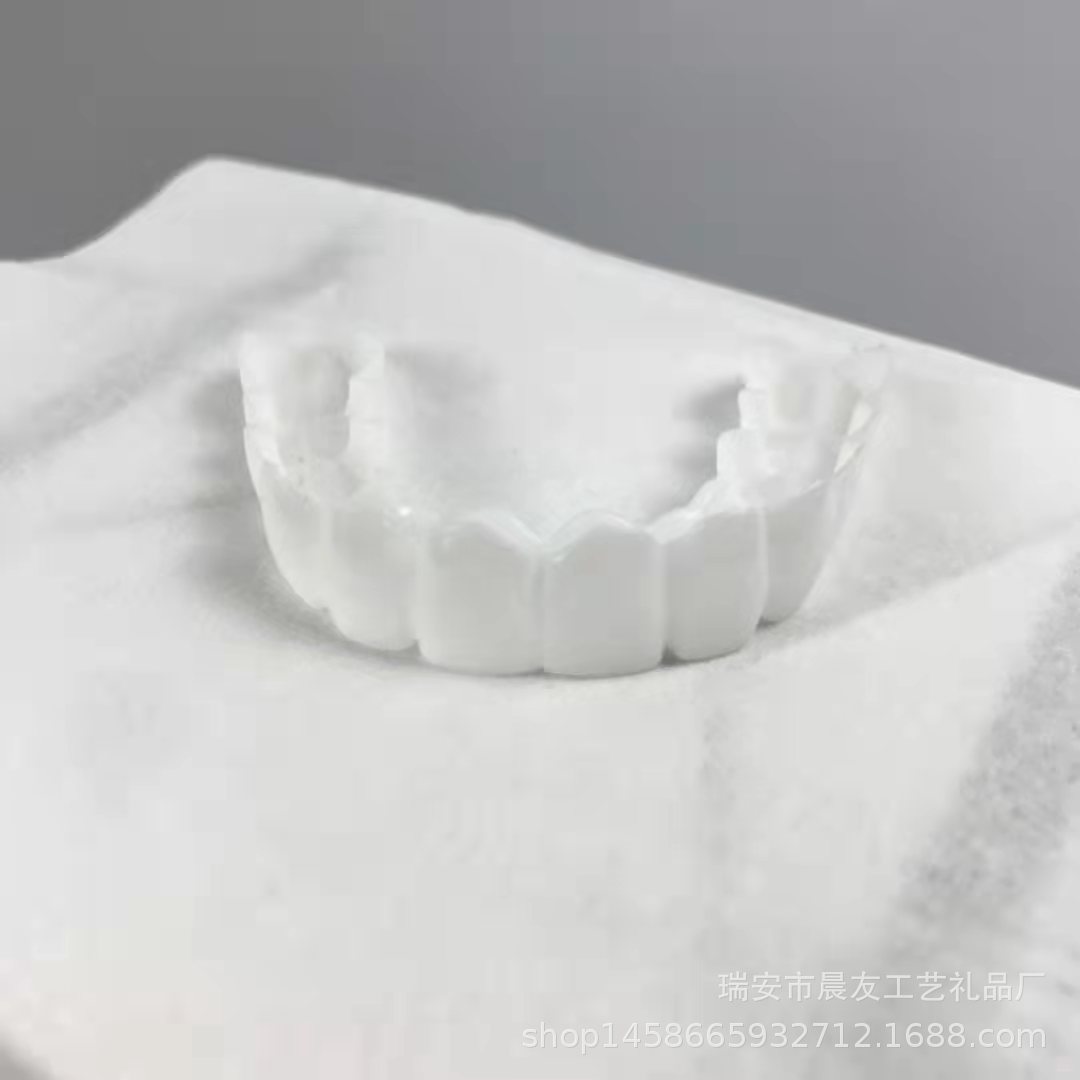 Simulation Brackets Brackets Third Generation Whitening Upper and Lower Teeth Simulation Brackets Teeth Box Round Box Dentures