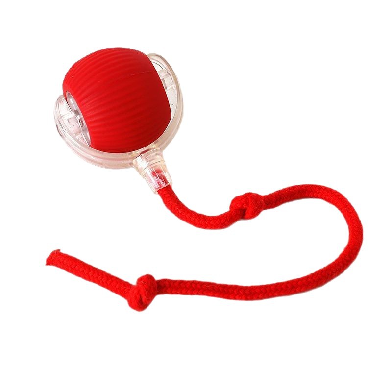 Dog Toy Automatic Dog Walking Ball Pet Puppy Self-hi to relieve boredom and bite resistance Electric Intelligent Dog Tuck Jumping Ball Artifact