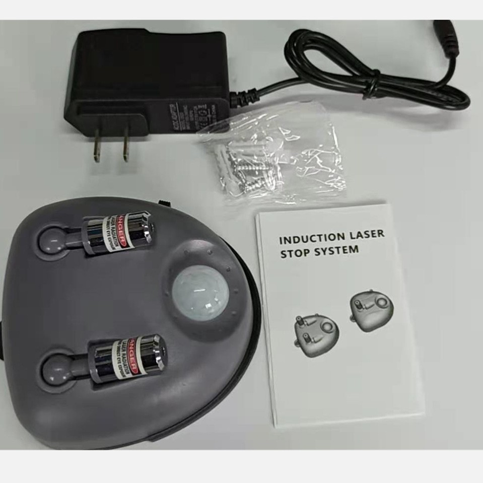 Cross-Border Hot Selling Single-Head Laser Positioning Parking Instrument Single-Head Cross Human Body Sensor Laser Auxiliary Parking Instrument