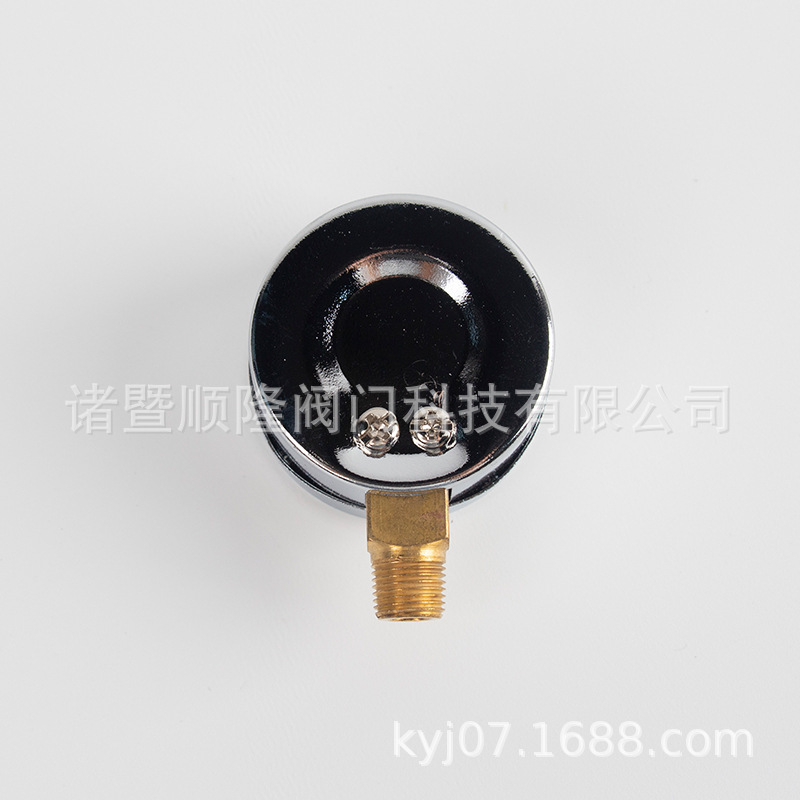 Factory direct supply Y40 instrument pressure gauge model air pump oil-water separator pressure gauge vacuum gauge wholesale