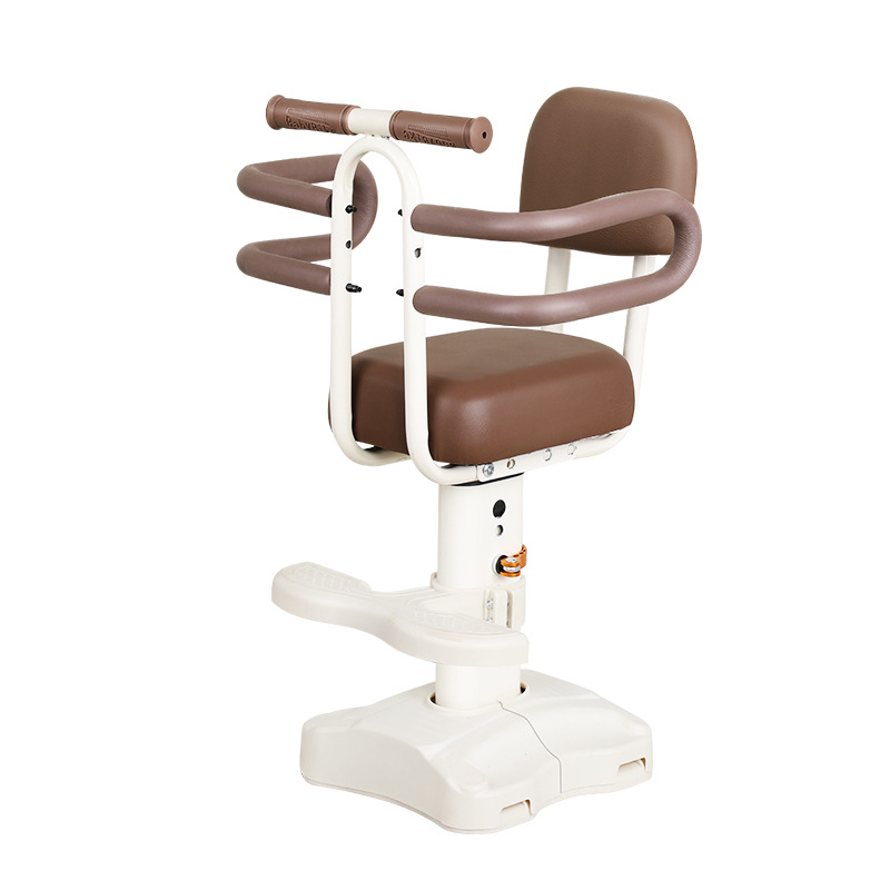 Electric car child seat front pedal battery car electric motorcycle baby child seat height adjustable