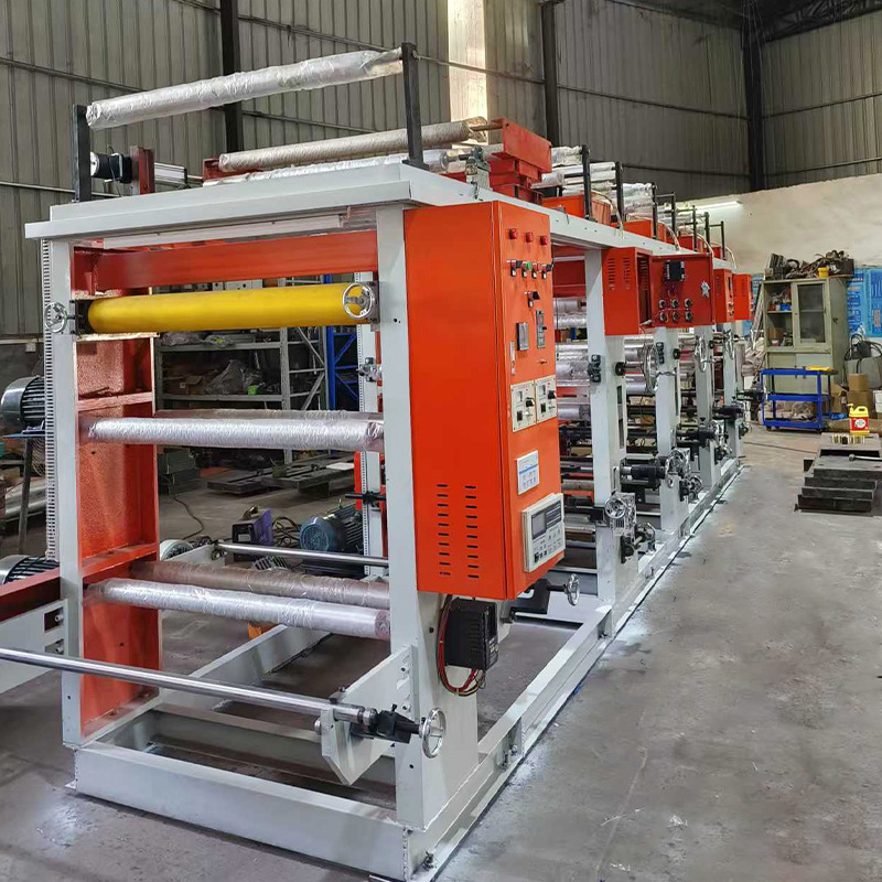 1300 type 4 color high speed copperplate printing machine with shaft plastic film paper printing machine pe plastic bag printing machine