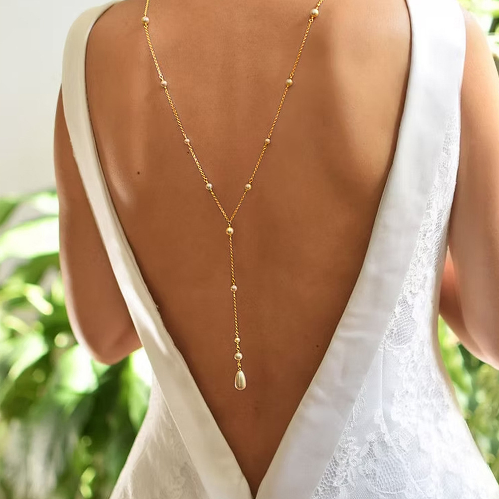 European and American Jewelry Sexy Flash Diamond Body Chain One-Piece Chain Bikini Chain Export Best-Selling Back Flash Diamond Chain Chain