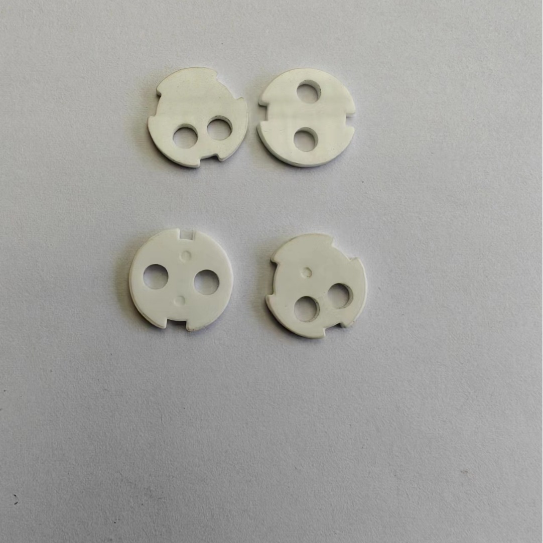 Керамическая деталь переключателя в виде улыбающегося лица, индивидуальное производство, тонкая шлифовка, герметизация