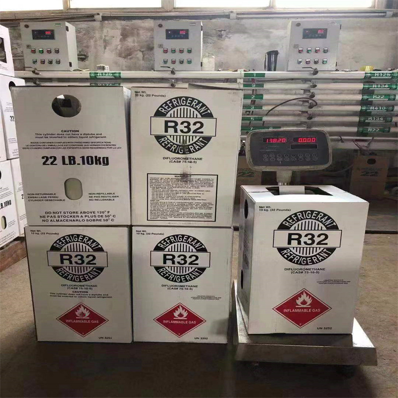 Factory Direct Supply of R507 Refrigerant, Industrial General Refrigerant, 11.3kg English Packaging Cold Storage Refrigerant