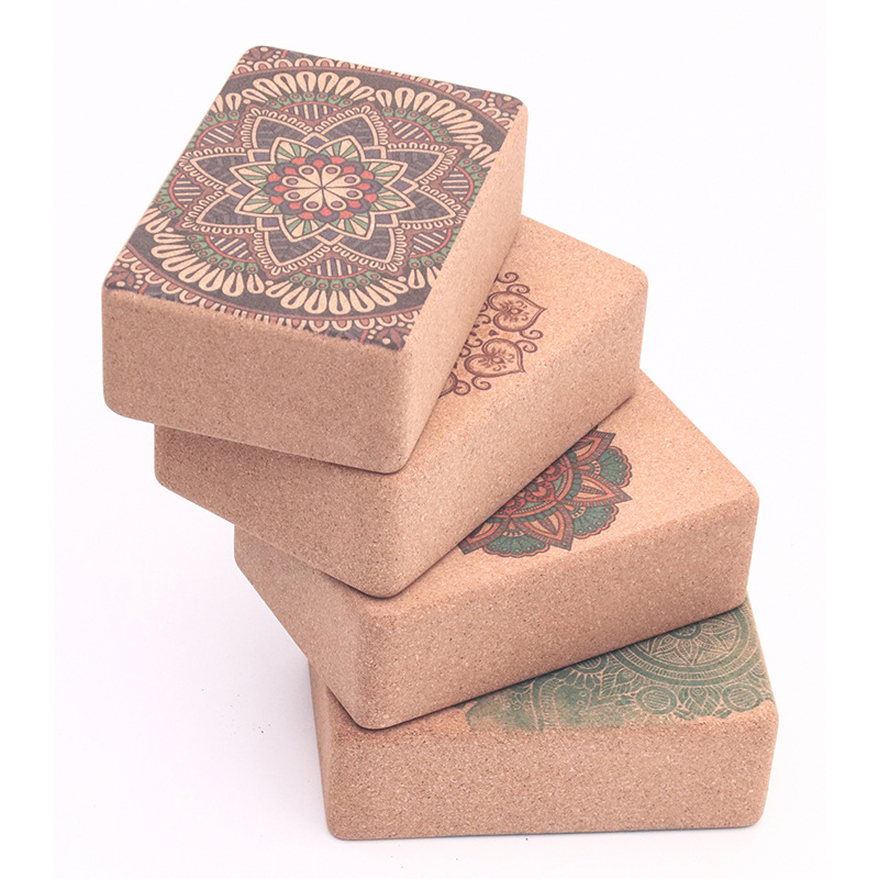 New Yoga Cork brick practice brick children's dance special high density yoga block fitness auxiliary yoga brick