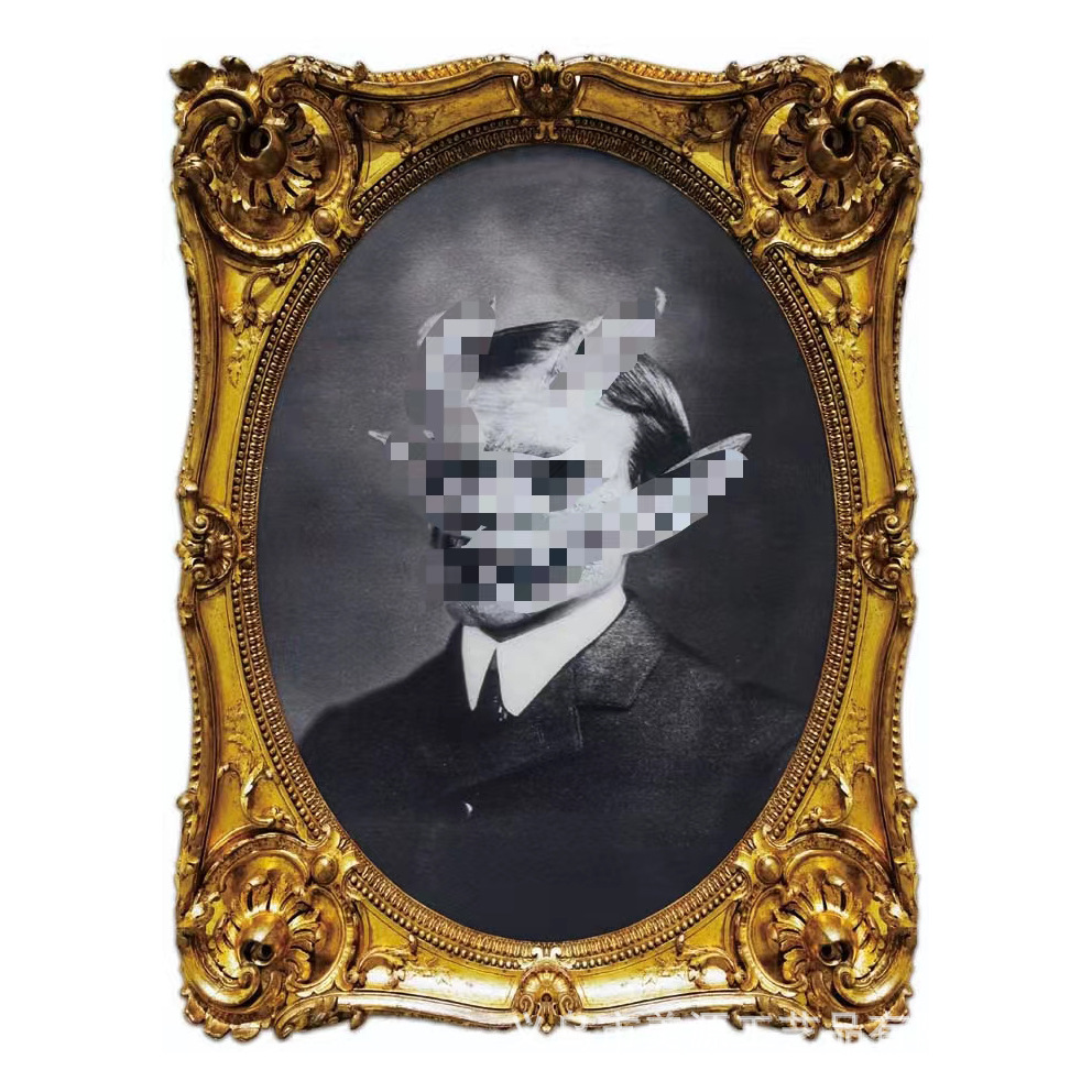 Hot sale Amazon cross-border 3D stereo 3D grating painting Halloween horror change figure grimace photo frame photo photo