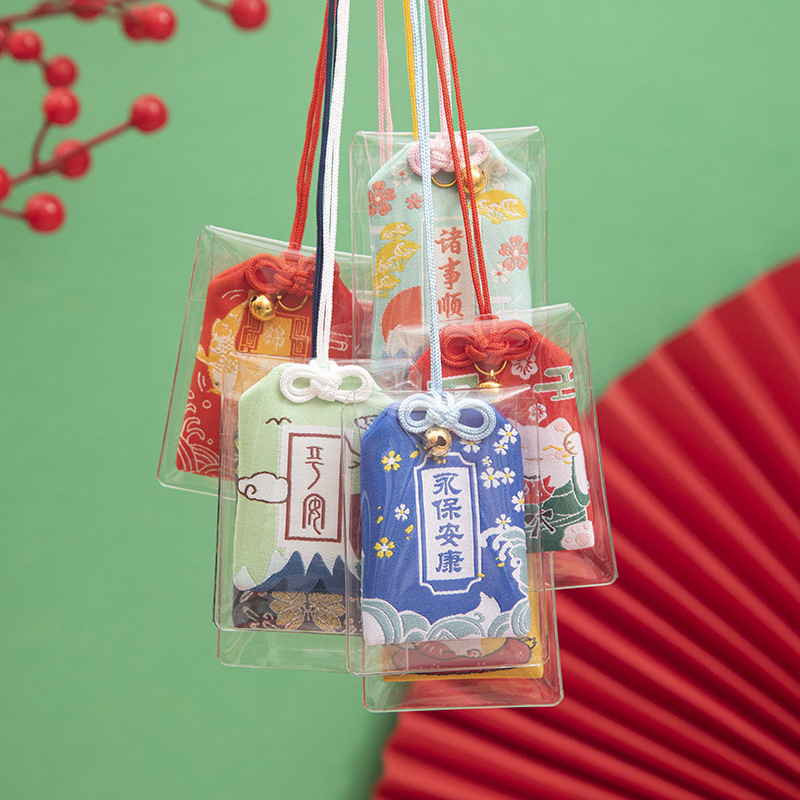Creative Japanese Yushou Japanese-style Fu Bag Tacon Asakusa Temple Prayer Bag Healthy Love Affair Yushou Fu Bag Gift