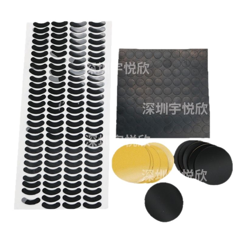 Customizable Anti-Slip, Shock-Absorbing, Wear-Resistant, Insulating Silicone Pads for the Bottom of Machine Bodies, Available in Round and Square Shapes