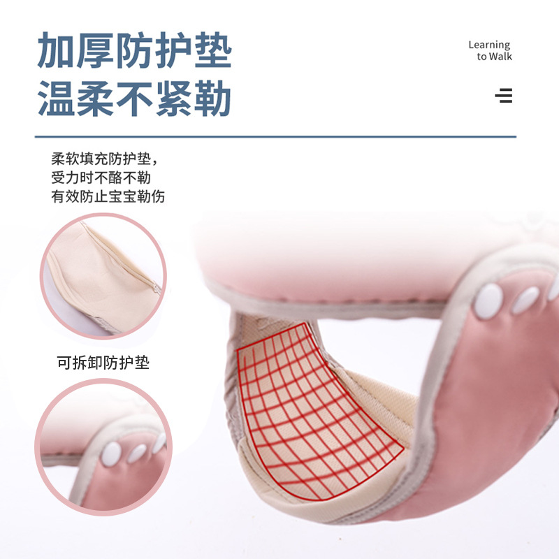 Toddler Belt for Infants and Toddlers Learning to Walk, New Model, Adjustable, Anti-Fall, Anti-Strangle, Breathable, Adjustable and Flexible