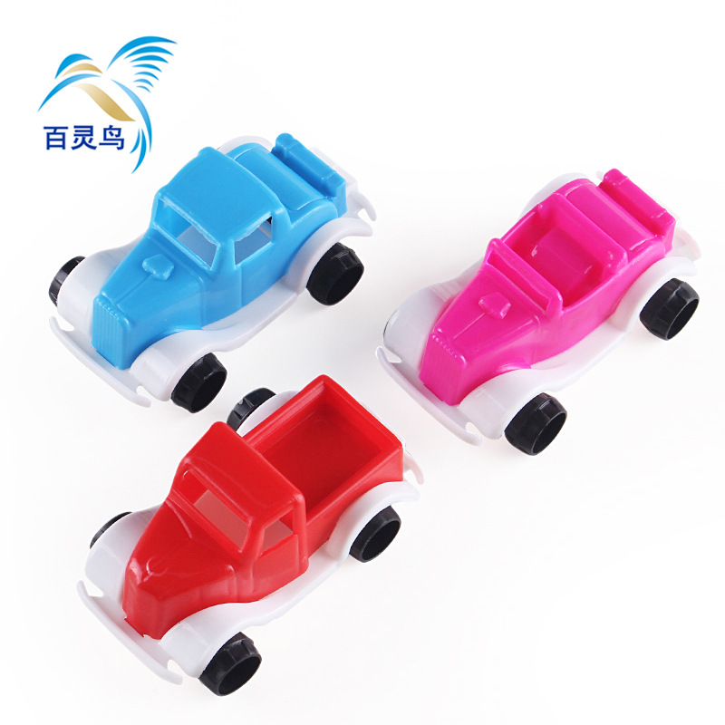 Children's toy scooter manufacturers directly supply mini cartoon little boy fun car food interior small gifts