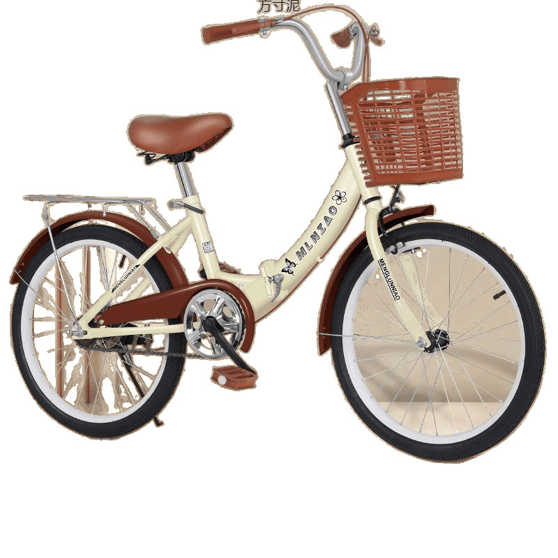 New Kidsren's Foldableing Bicycles for Primary and Secondary School Students, Men's and Women's Adult Ladies' Bicycles 20/22/ 24inch