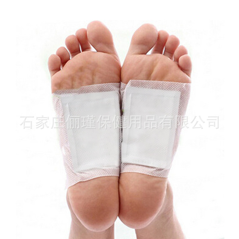 Cross-border bamboo charcoal foreign trade wormwood bamboo foot paste wholesale English Korean foot paste bamboo vinegar foot paste FootPatch