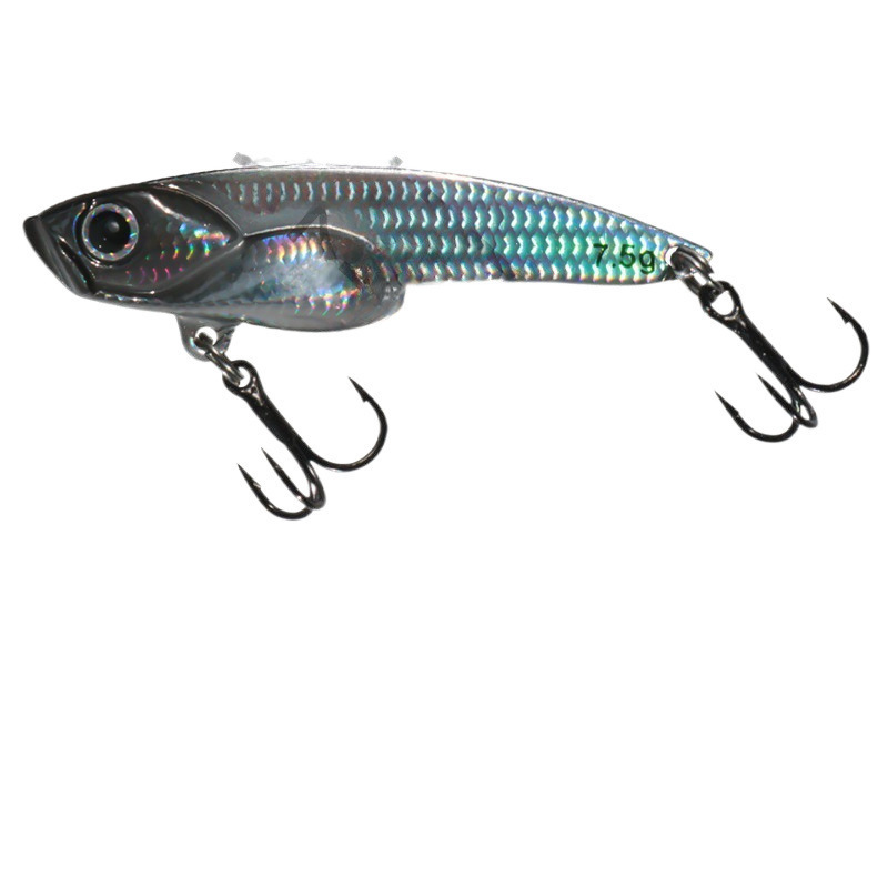 Vib Submersible Lead-Wrapped Copper Long-Cast Lure for High-Frequency Vibrating Swimming, Suitable for Bass and Mandarin Fish
